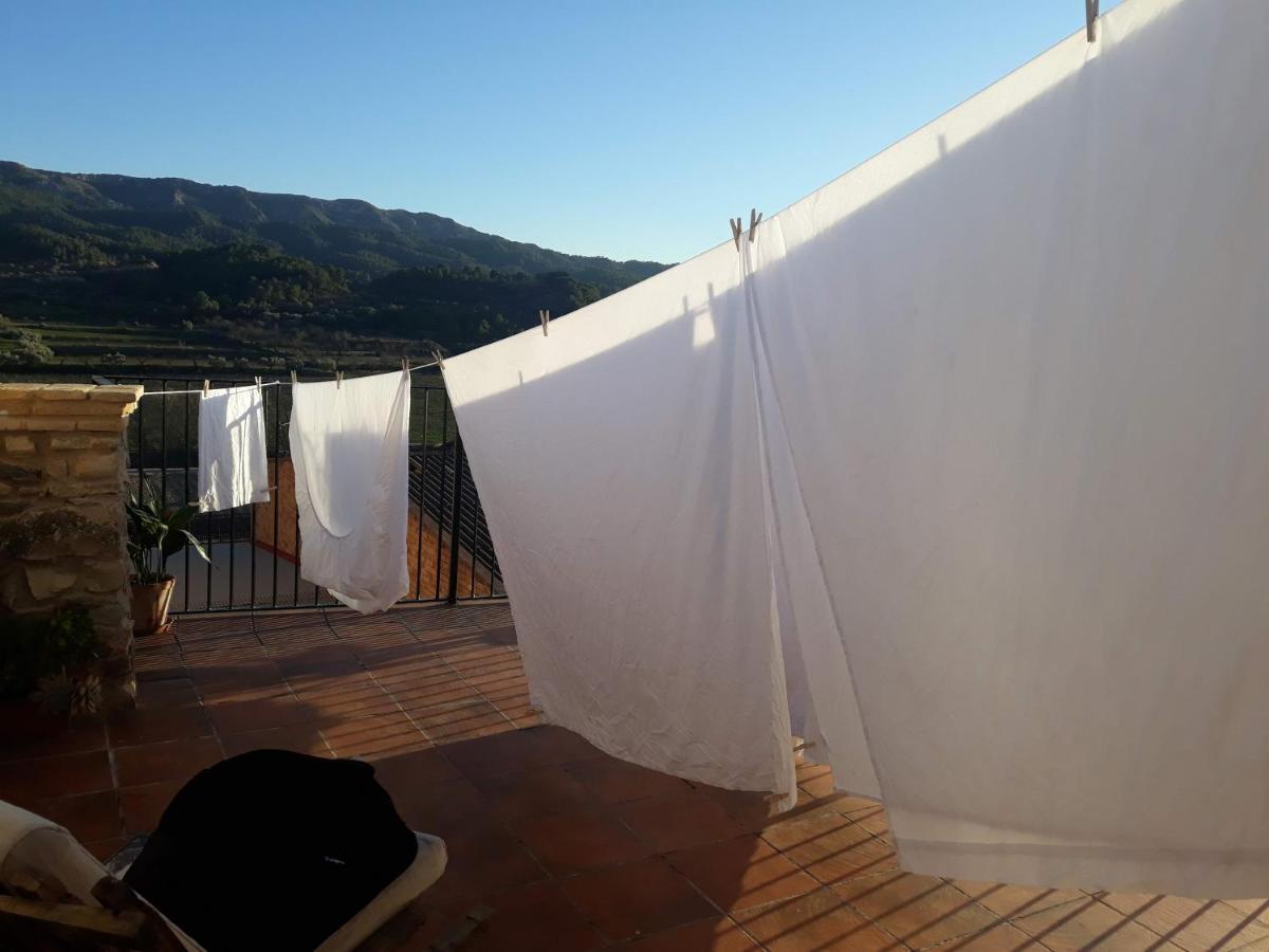 Bed and Breakfast Casa La Foradada Corbera Esterno foto
